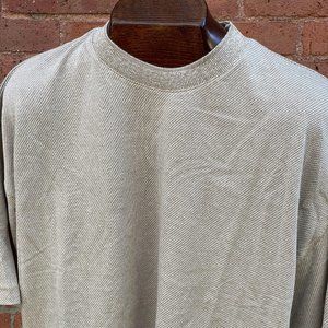 NWT Yves Saint Laurent Pour Homme Textured S/S T - Shirt SZ L Large Deadstock